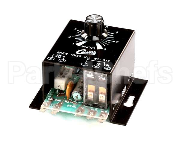 WC-611 Wilbur Curtis Timer, Brew 240V 1-8 Min. Ru