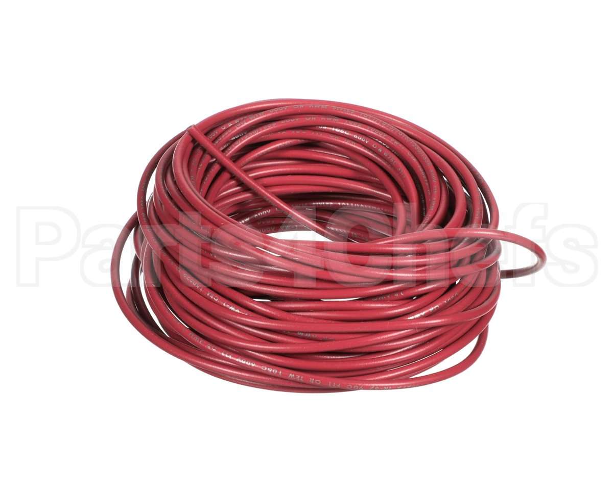 WI-33478 Alto Shaam Wire,#18,Pvc,Red,Ul1015,