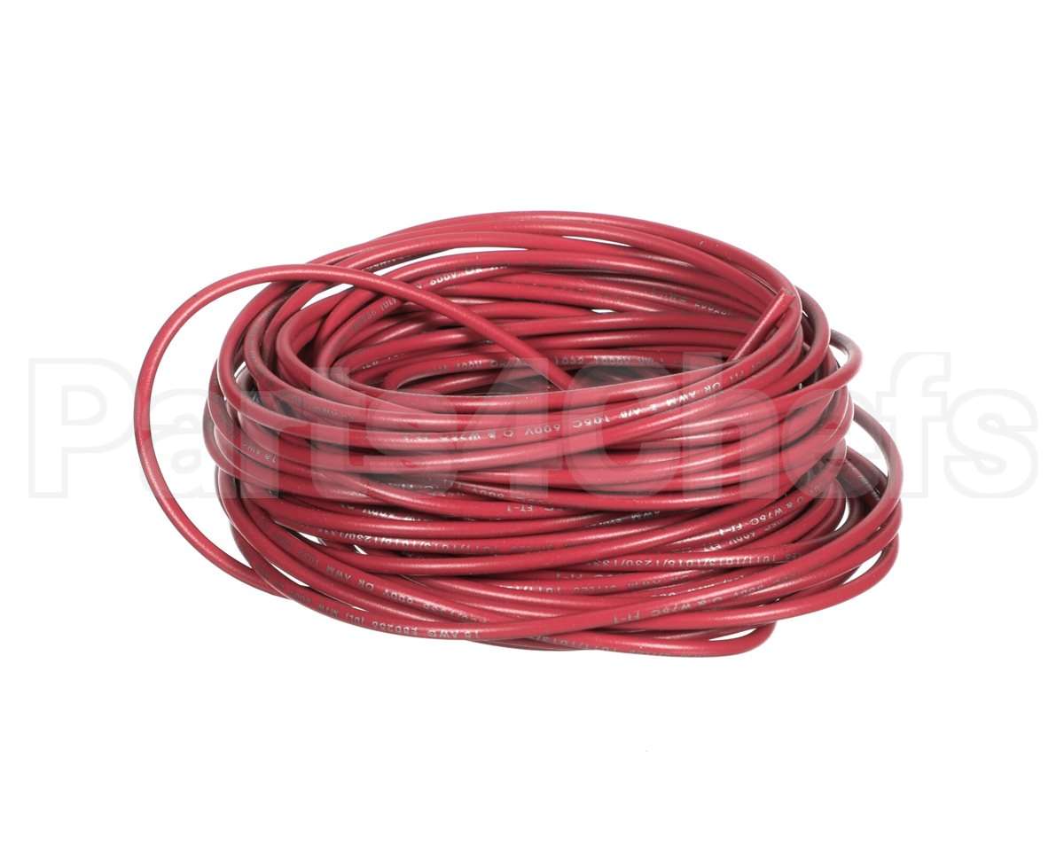 WI-33478 Alto Shaam Wire,#18,Pvc,Red,Ul1015,