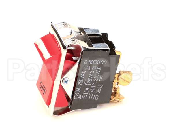 WS-54493 Wells Switch Rocker Red Sts