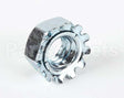 WSH248 Bki Washered Locknut, 1/4-20 Zinc
