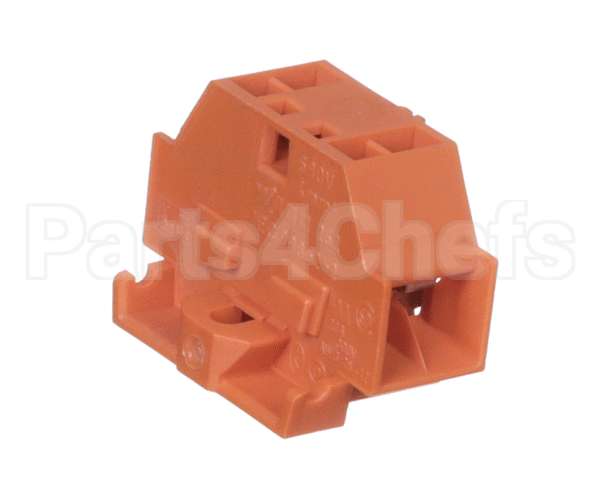 X40012-4R Globe Connecting Block 4-Con Orange