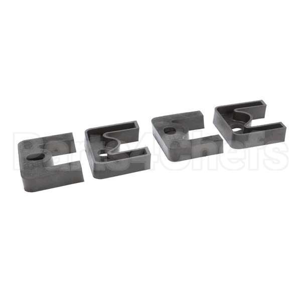 X40162-163 Compatible Globe Front/Rear Rubber Feet Guards