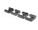 X40162-163 Globe Front/Rear Rubber Feet Guards
