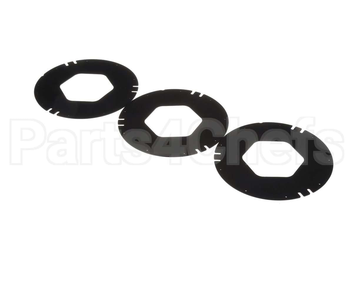 XC2422LBK San Jamar Repl Gasket, Large Black (3) -C2410