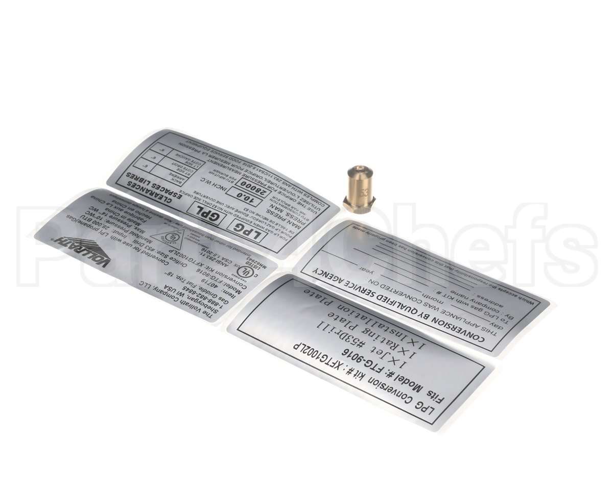 XFTG1002LP Vollrath Conversion Kit Propane