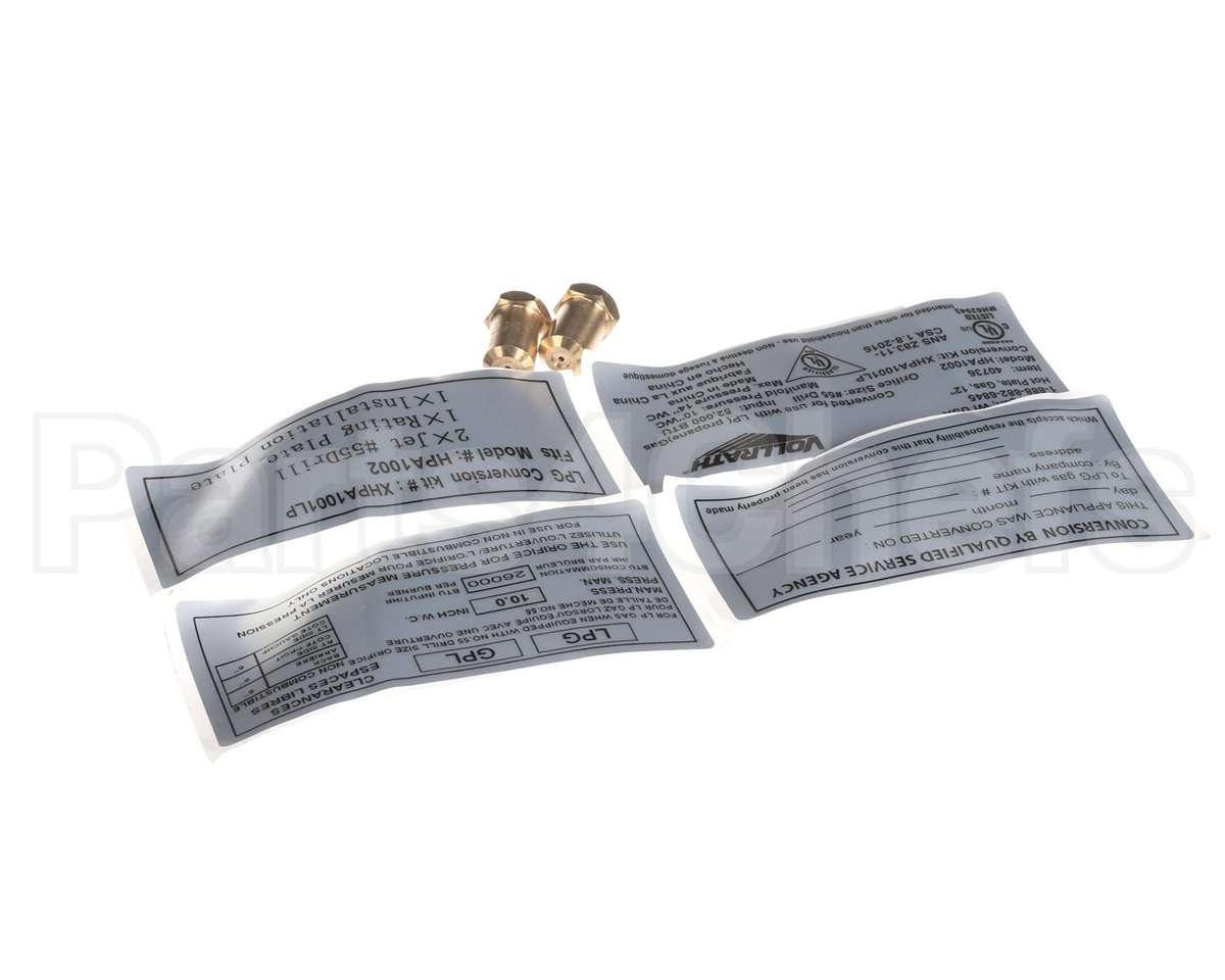 XHPA1001LP Vollrath Conversion Kit
