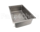 Z-600-3721 Food Warming Well-12X20-Drain W/Studs Btm Mnt