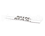 Z000558 Groen Label Maximum Minimum