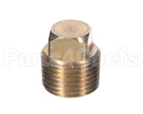 Z011146 Groen Plug Pipe 1/2 Npt Square Brass