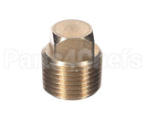 Z011146 Groen Plug Pipe 1/2 Npt Square Brass