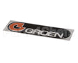 Z055450 Groen Nameplate Groen Large