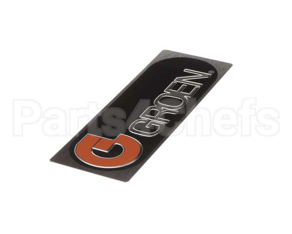 Z055450 Groen Nameplate Groen Large