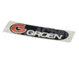 Z055452 Groen Nameplate Groen Small