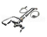Z091879 Groen Double Pantry Faucet W/ 8 Riser, 11+ 6 S