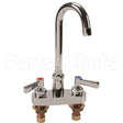 Z812A1XL Compatible Zurn Faucet, Gsnk, Lead Free, 4"Ctr