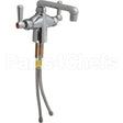 Z826F1-XL Compatible Zurn Faucet, Labdbl, 6"Swing S Pout